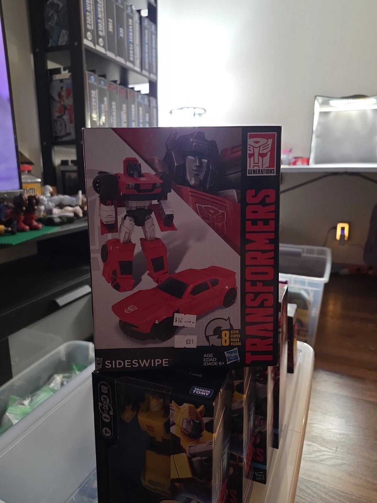Transformers Generations Cyber Battalion Sideswipe - Grown Up Kids