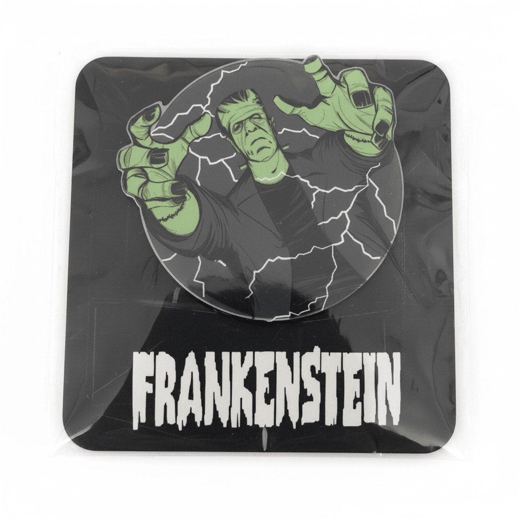 Universal Monsters Frankenstein Acrylic Pin - Classic Horror - Grown Up Kids