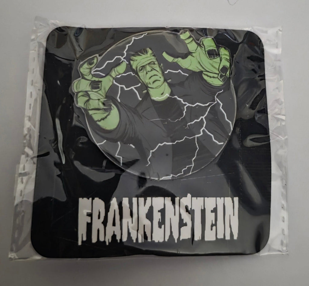 Universal Monsters Frankenstein Acrylic Pin – Classic Horror Collectible - Grown Up Kids