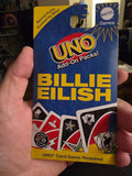 UNO Add-On Pack Billie Eilish Card Game for Family & Game Nights Travel Camping - Grown Up Kids