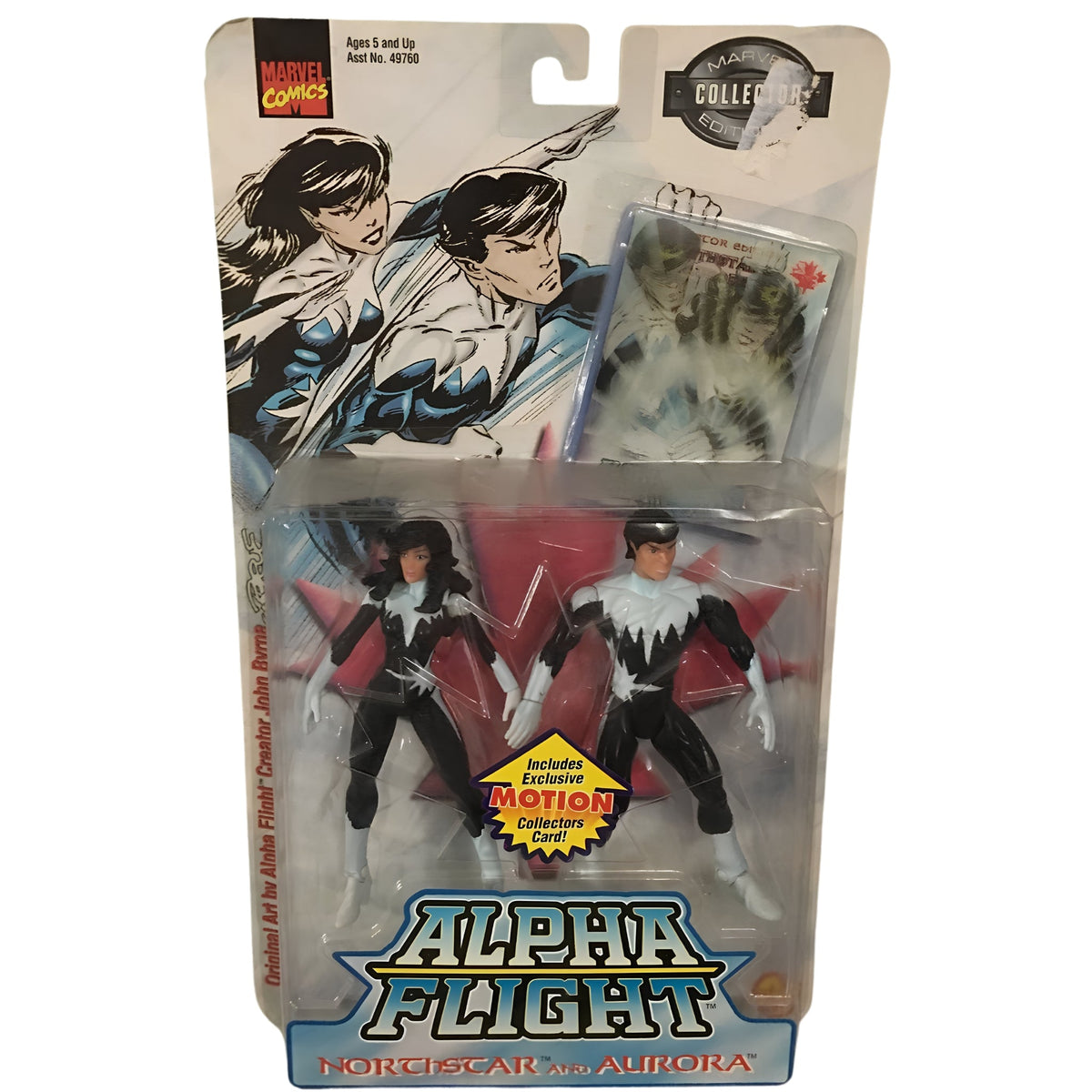 Vintage Toy Biz Alpha Flight Northstar & Aurora Action Figure 2-Pack - Grown Up Kids