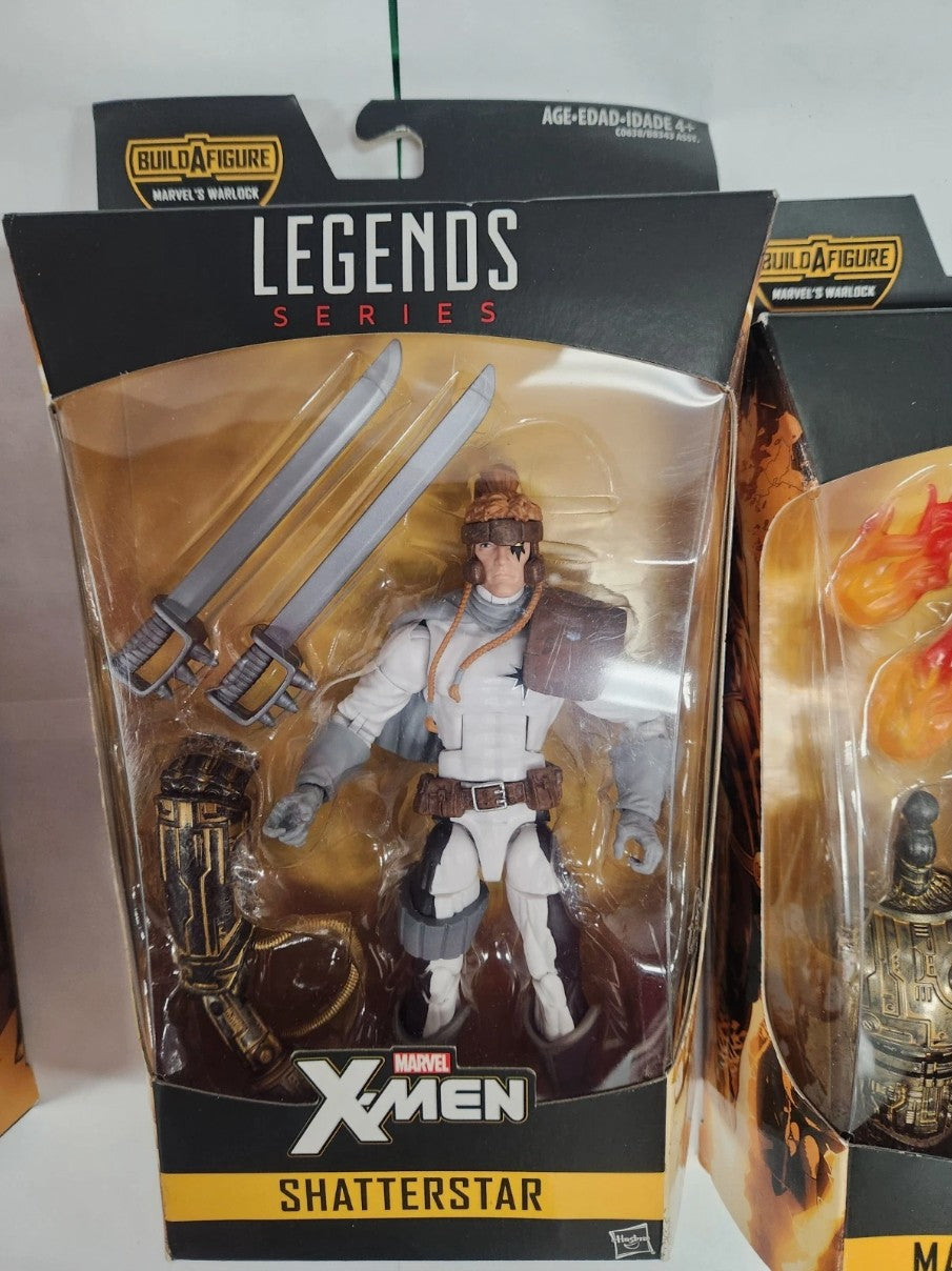 Marvel Legends X-Men Warlock BAF Complete Set (7 Figures) 6-Inch Hasbro