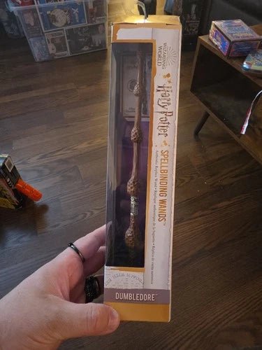 Wizarding World Harry Potter 12-inch Spellbinding Albus Dumbledore Magic Wand 🪄 - Grown Up Kids