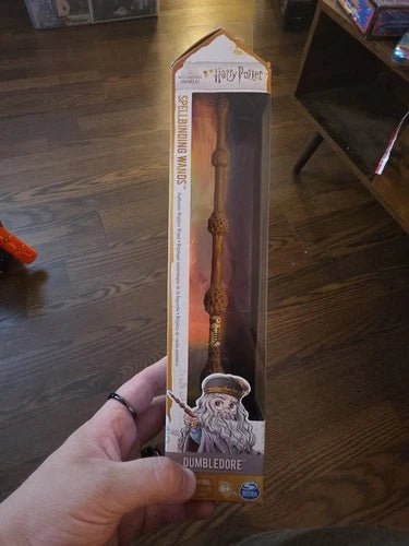 Wizarding World Harry Potter 12-inch Spellbinding Albus Dumbledore Magic Wand 🪄 - Grown Up Kids
