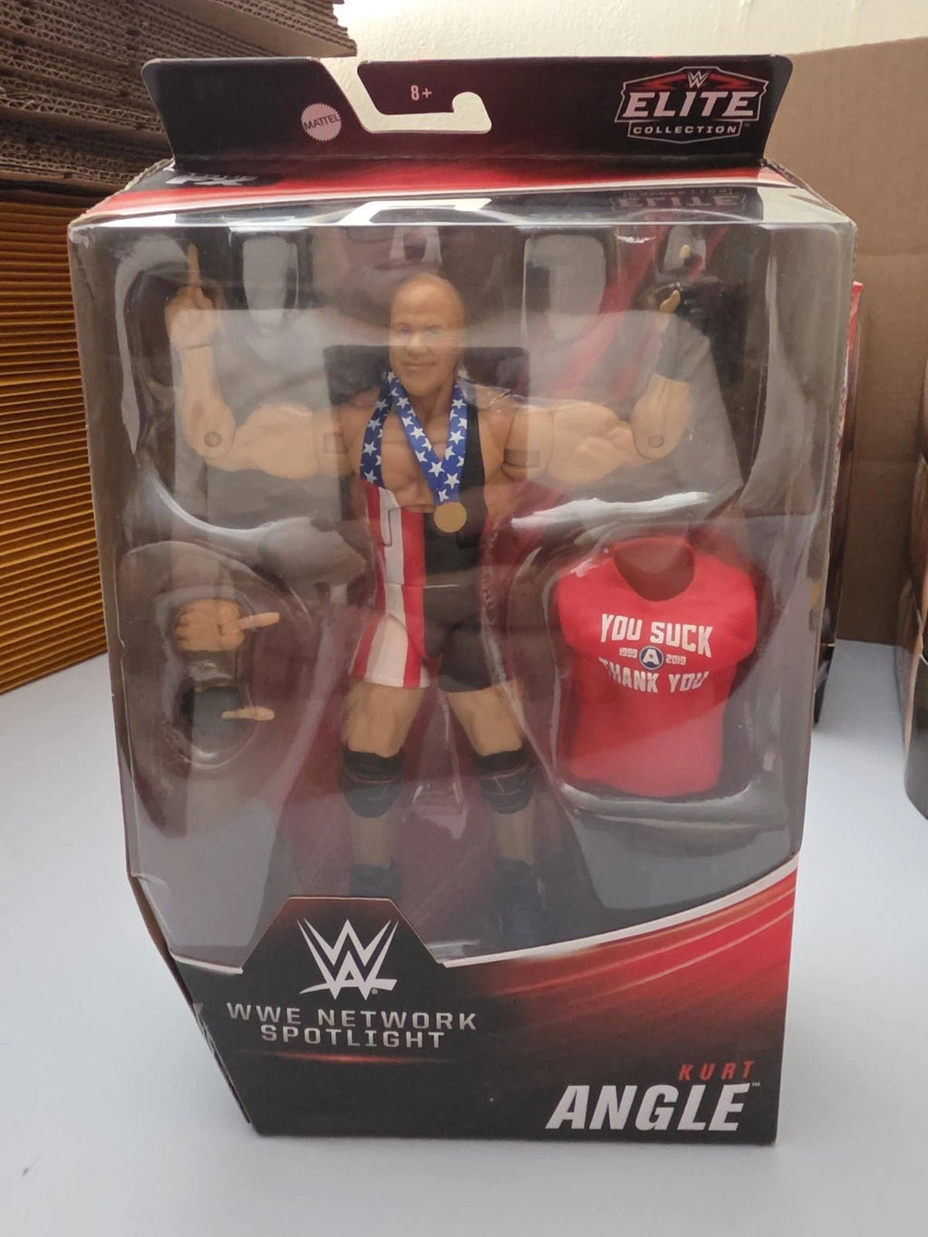 WWE “Kurt Angle” Elite Collection - Grown Up Kids