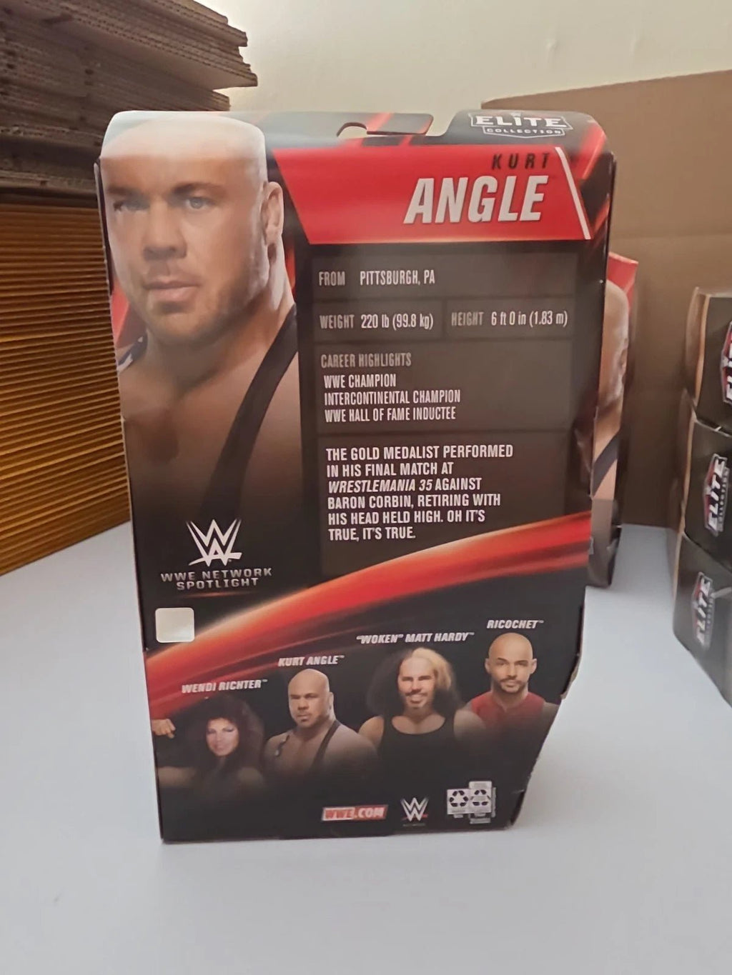 WWE “Kurt Angle” Elite Collection - Grown Up Kids