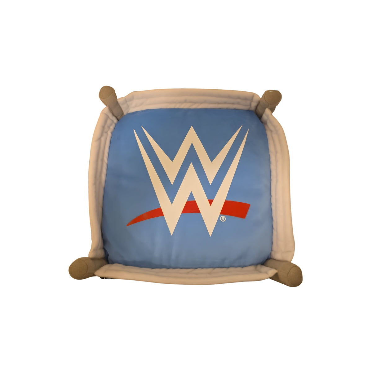 WWE Official 17" x 17" Plush Wrestling Ring Pillow Toy - Grown Up Kids