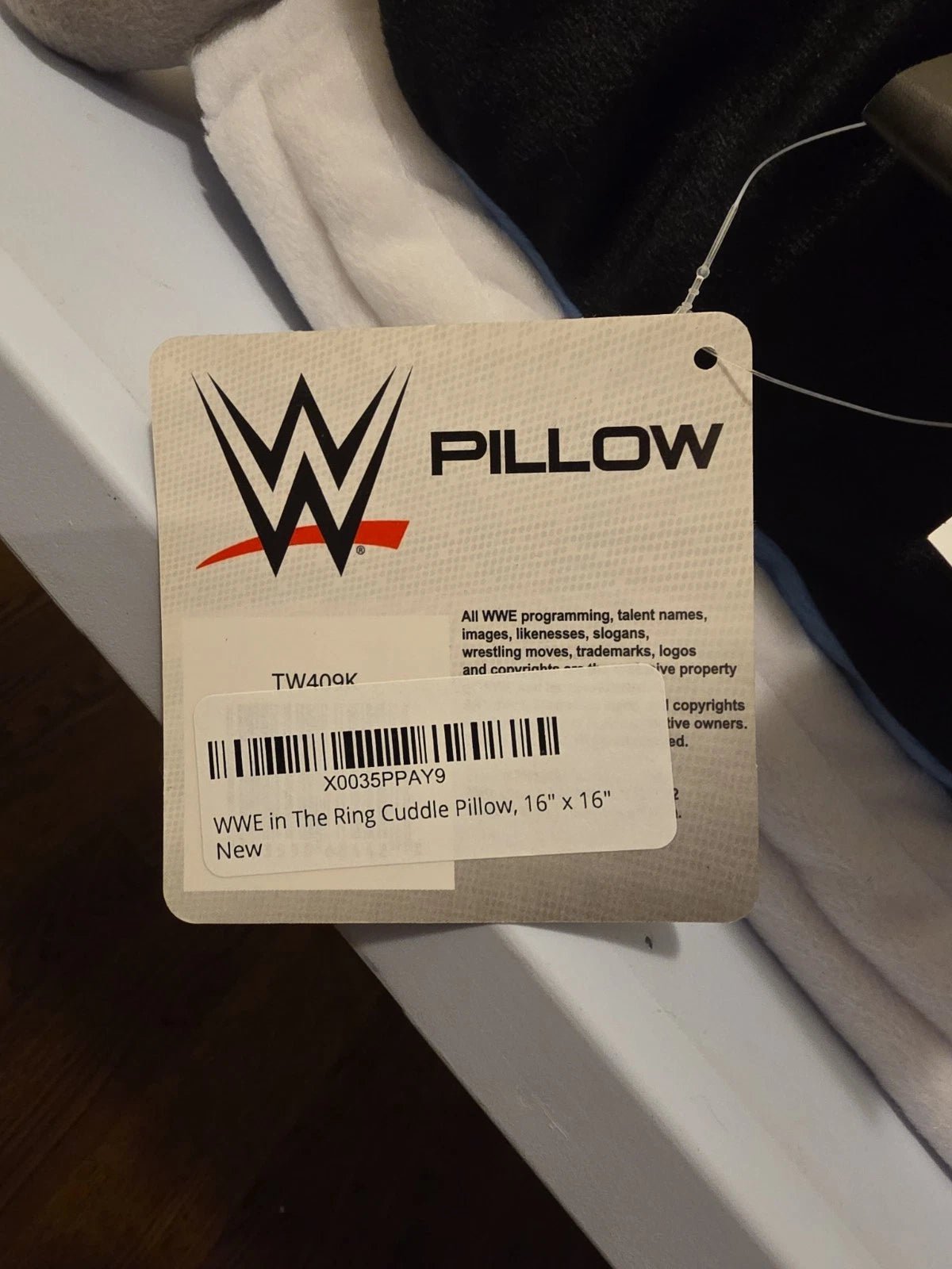 WWE Plush Wrestling Ring 17" x 17" Pillow Soft Toy 2015 Wrestling Decor - Grown Up Kids