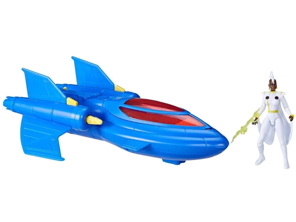 X-Men ‘97 Blackbird Jet w/ Storm Figure Marvel X-Men 97 Vehicle toy Loose - Grown Up Kids
