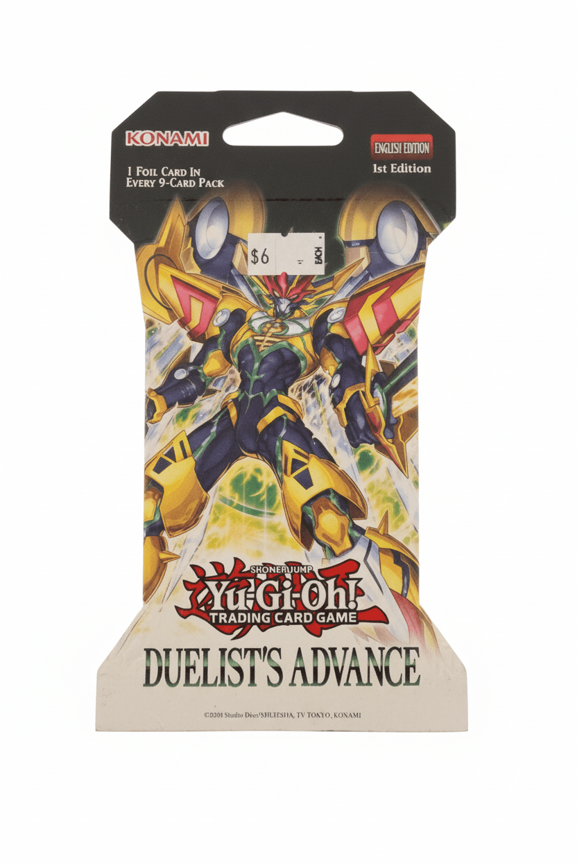 Yu-Gi-Oh! Duelist's Advance 1st Edition Booster Pack (Factory Sealed) - Grown Up Kids