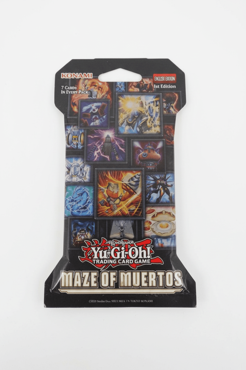 Yu-Gi-Oh! Maze of Muertos 1st Edition Booster Pack (Factory Sealed) - Grown Up Kids