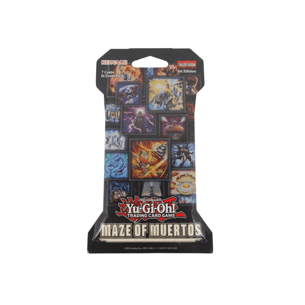 Yu-Gi-Oh! Maze of Muertos 1st Edition Booster Pack (Factory Sealed) - Grown Up Kids