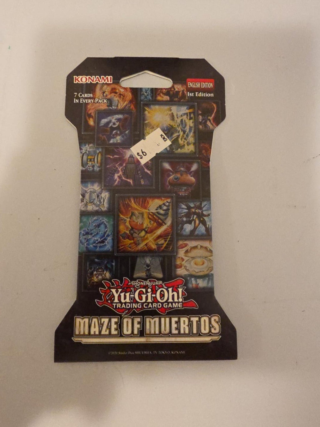 Yu-Gi-Oh! Maze of Muertos 1st Edition Sealed Booster Pack – 7 Cards - Grown Up Kids