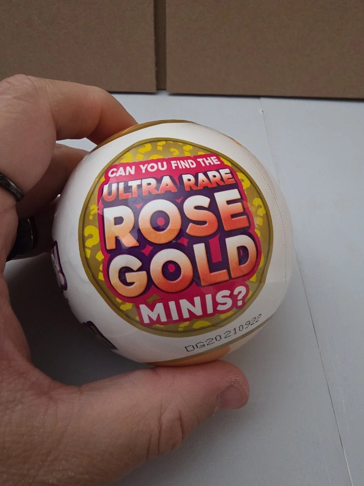 ZURU 5 Surprise Mini Brands Gold Rush Collection Ball Sealed Rare HTF New - Grown Up Kids