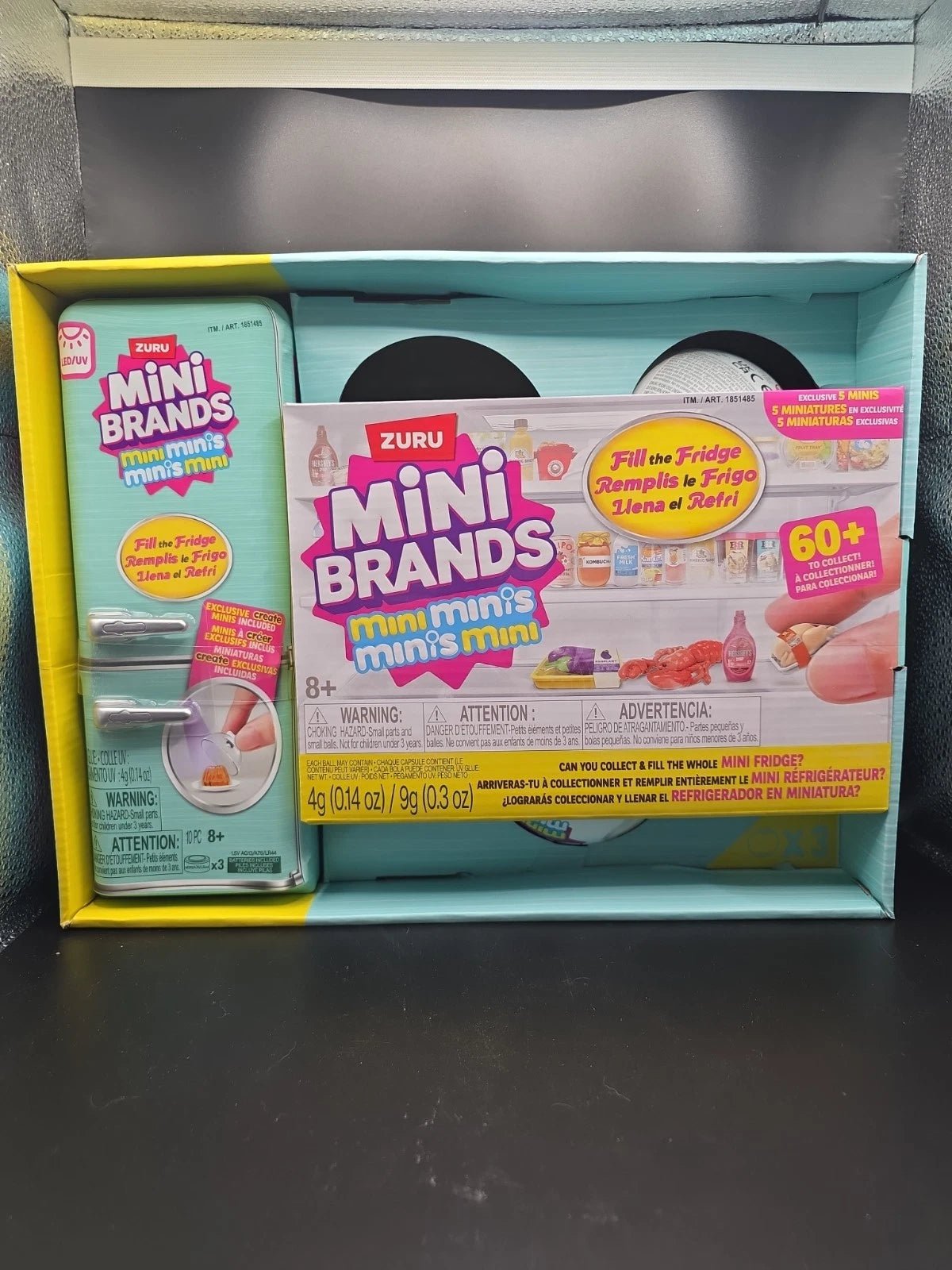 ZURU Mini Brands Fill the Fridge Costco Exclusive Set w/ 3 Mini Balls Brand New! - Grown Up Kids