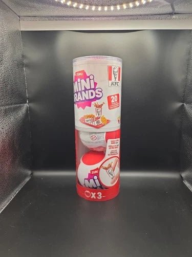 Zuru Mini Brands KFC 3 Pack Capsule Surprise Balls - Grown Up Kids