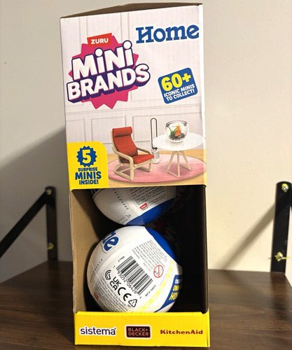 Zuru Mini Brands KFC 3 Pack Capsule Surprise Balls - Grown Up Kids