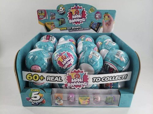Zuru Mini Brands KFC 3 Pack Capsule Surprise Balls - Grown Up Kids